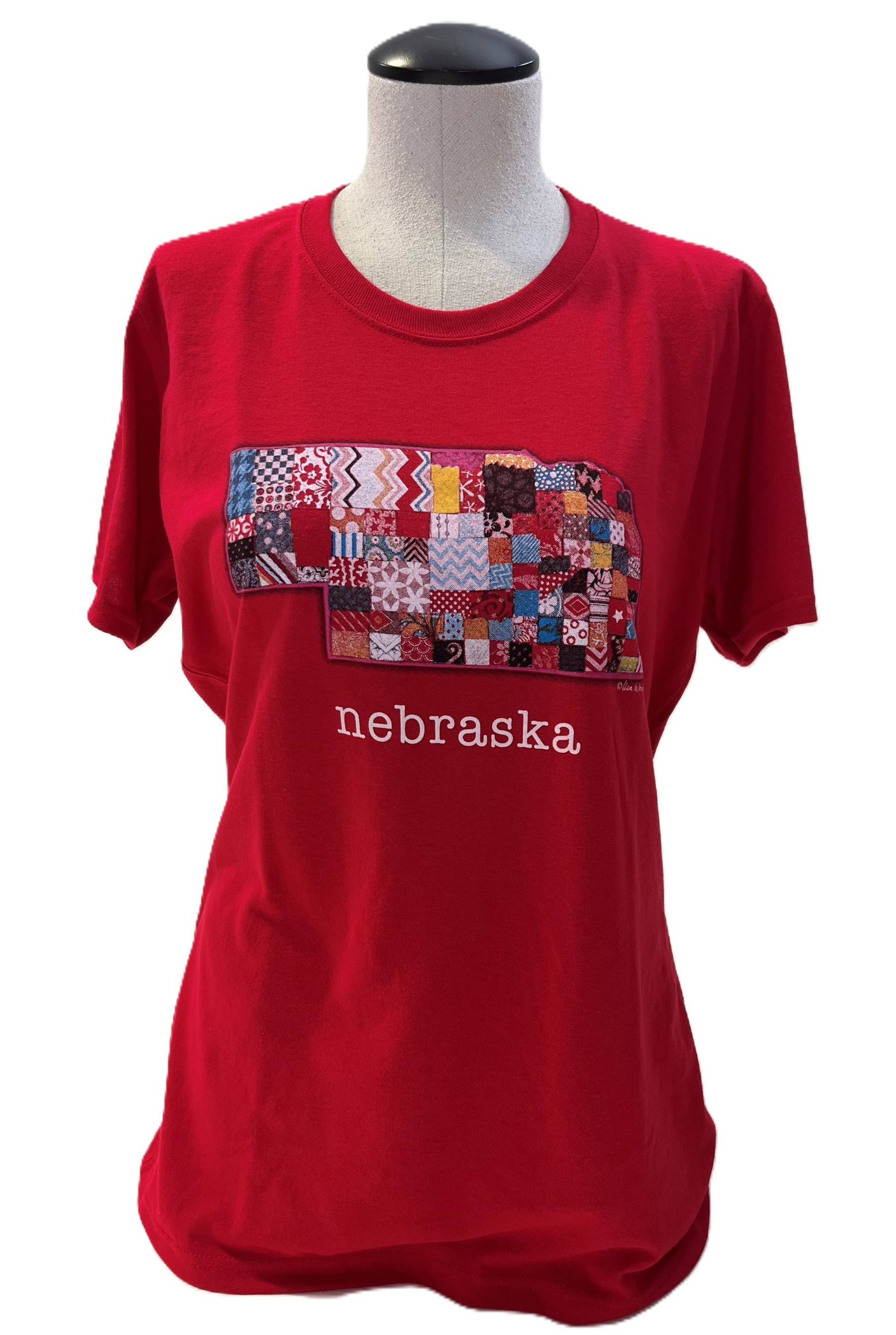 Nebraska State Quilt Tee