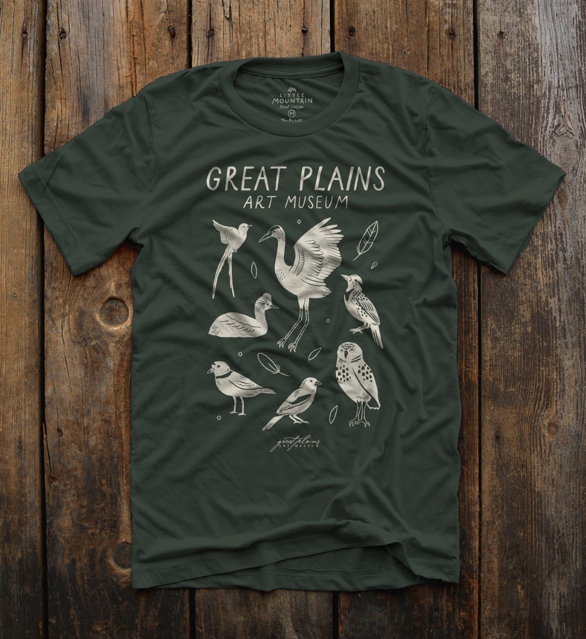 Great Plains Birds T-shirt