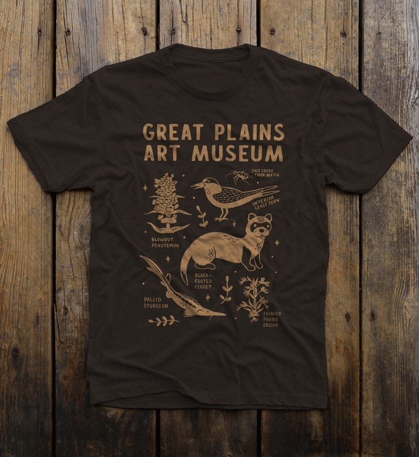Great Plains Endangered Species T-shirt (Espresso)