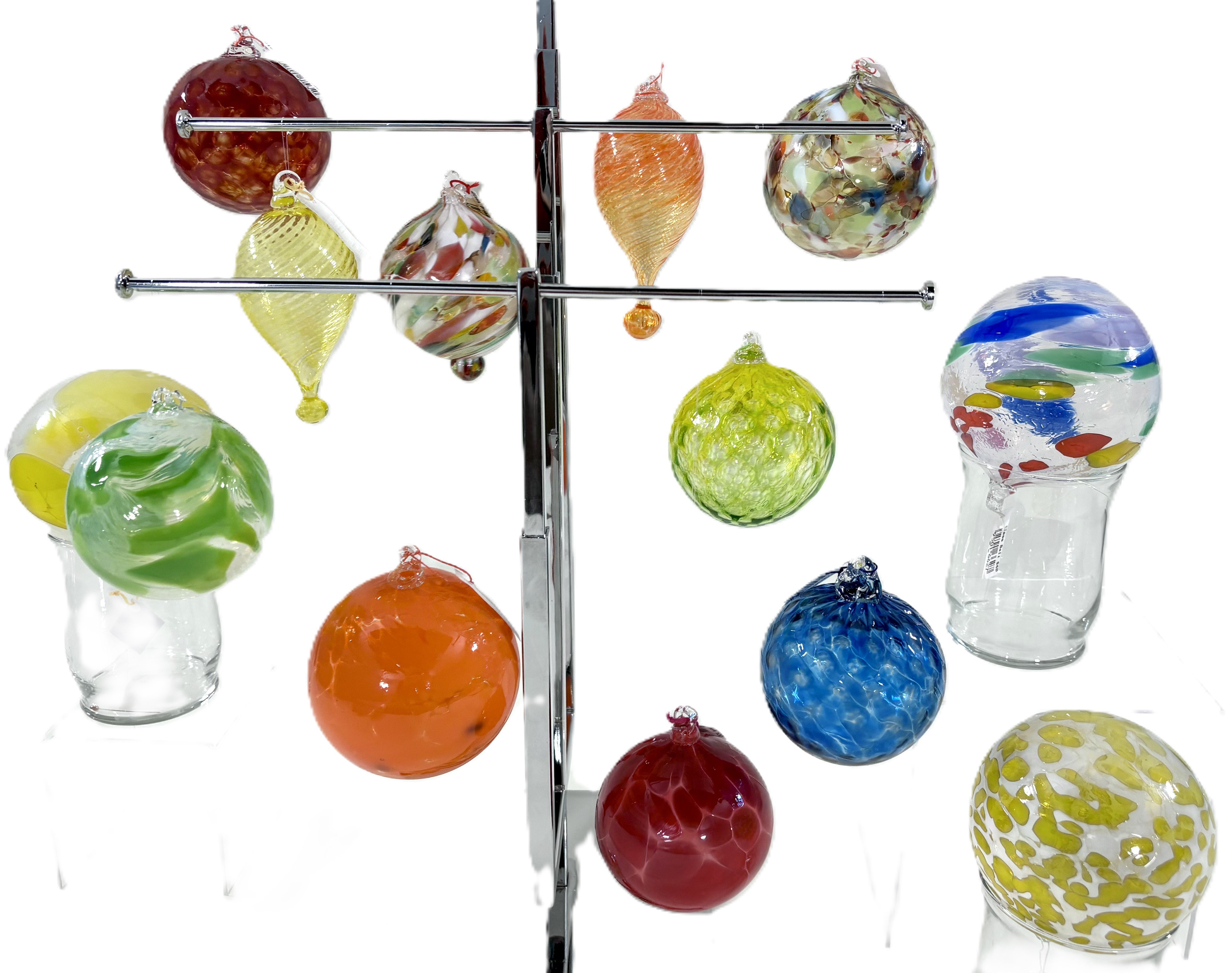 Handblown Glass Orbs