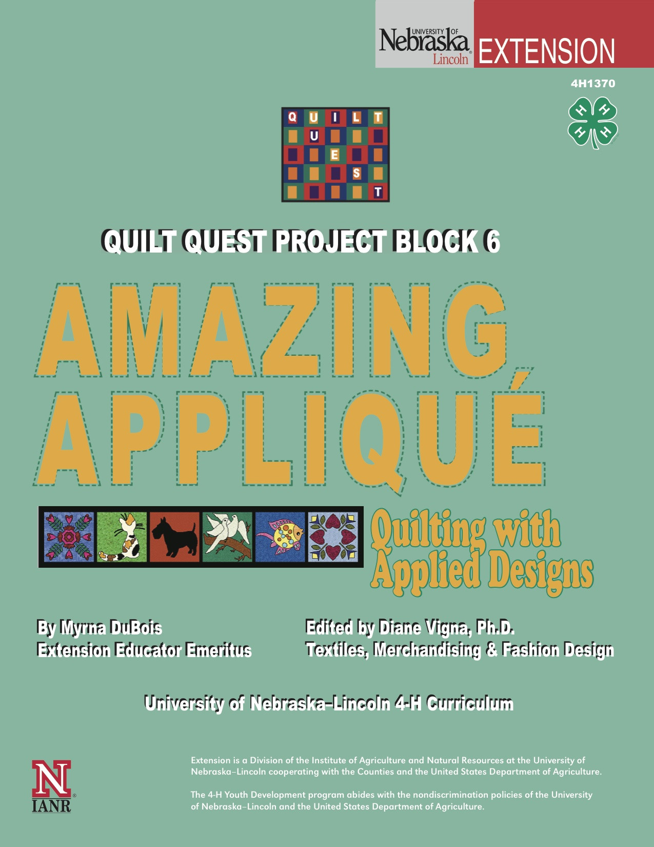 Quilt Quest Project Block 6: Amazing Appliqué