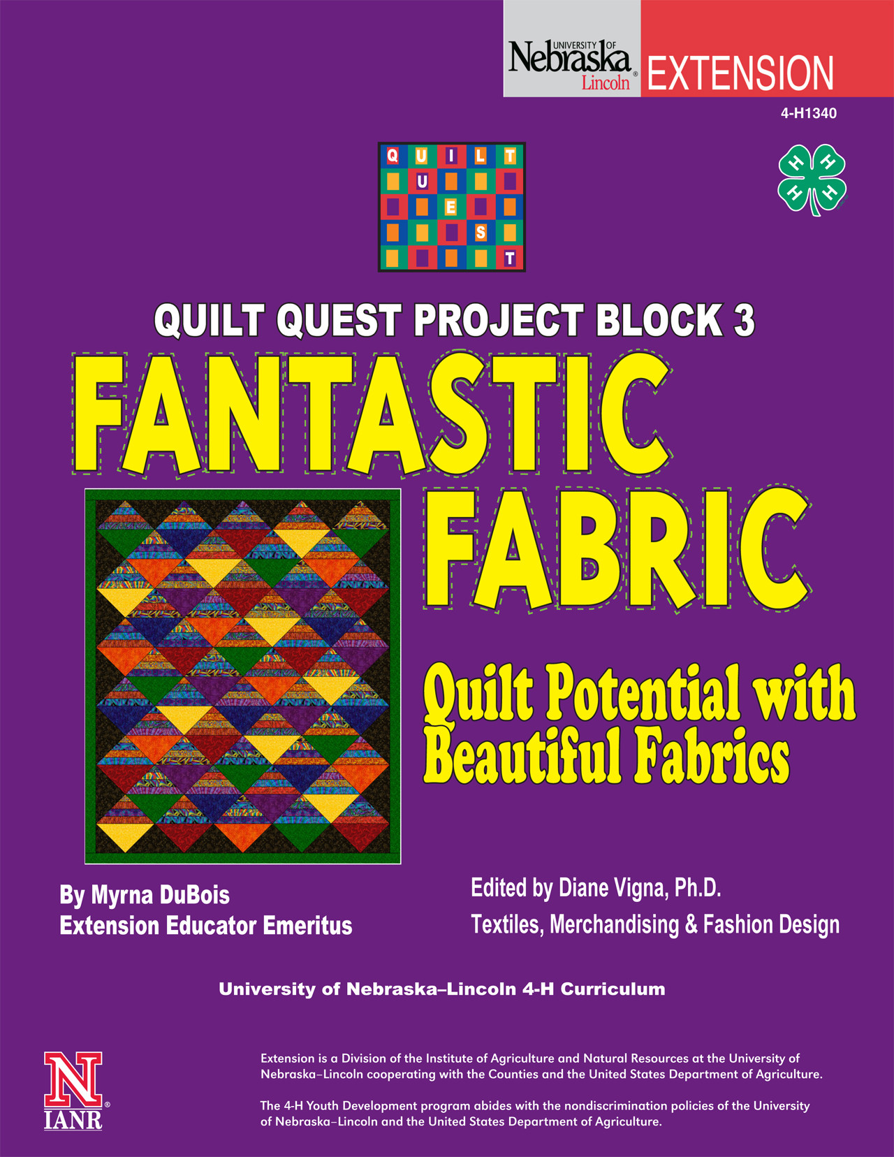 Quilt Quest Project Block 3: Fantastic Fabrics
