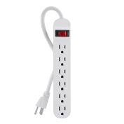 Belkin 6-Outlet Power Strip w/ 3ft. Cord - White