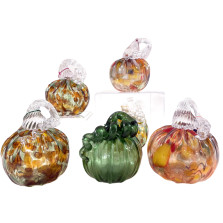 Handblown Glass Pumpkins