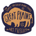 Great Plains Bison Vinyl Sticker