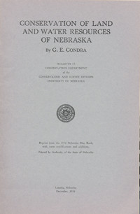 Conservation of Land and Water Resources of Nebraska (CB-14)
