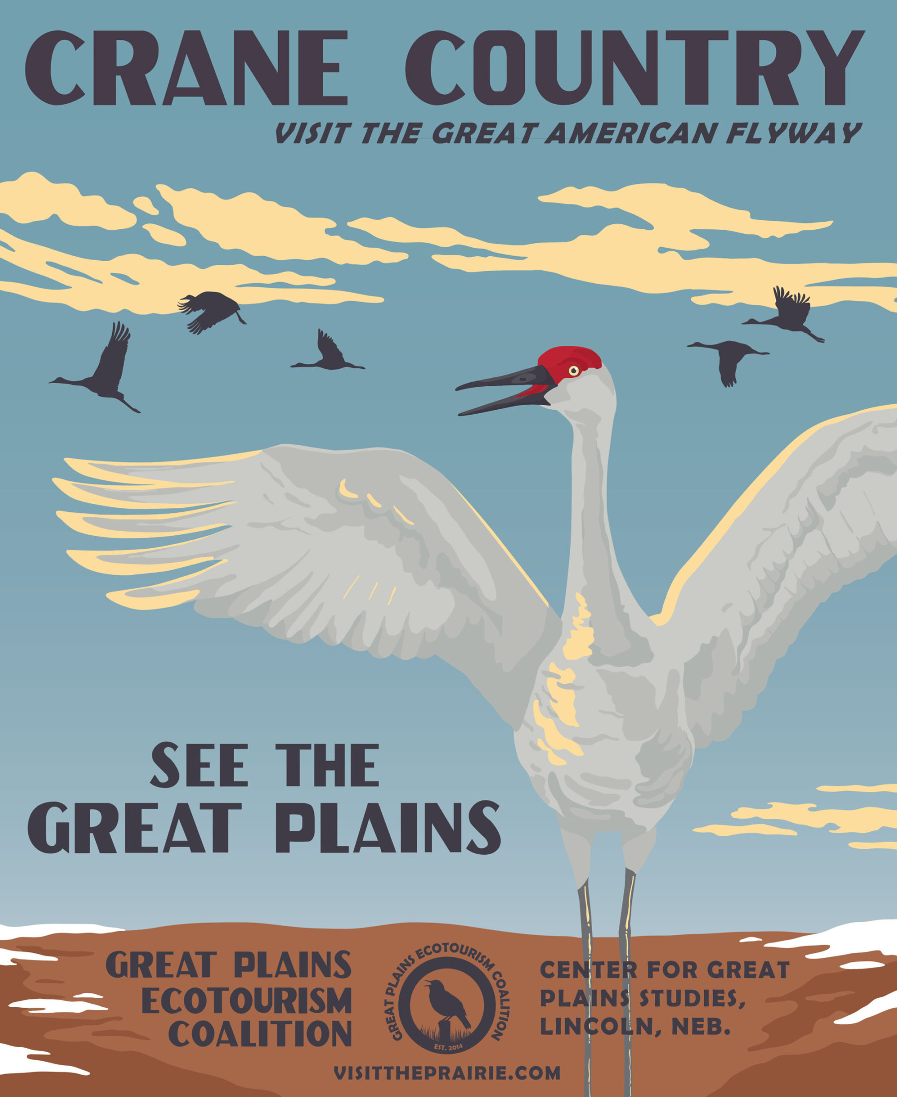 Crane Country Poster