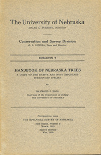 Handbook of Nebraska Trees, A Guide to the Native and Most Important Introduced Species (DB-7)