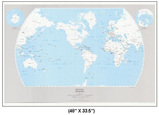 The World, Van der Grinten Projection (GIM-126)