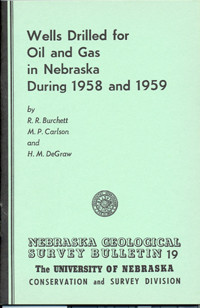 Wells Drilled for Oil and Gas in Nebraska During 1958 and 1959 (GSB-19)