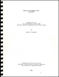 Sandhills, Physiographic Map and Report (OFR-38)