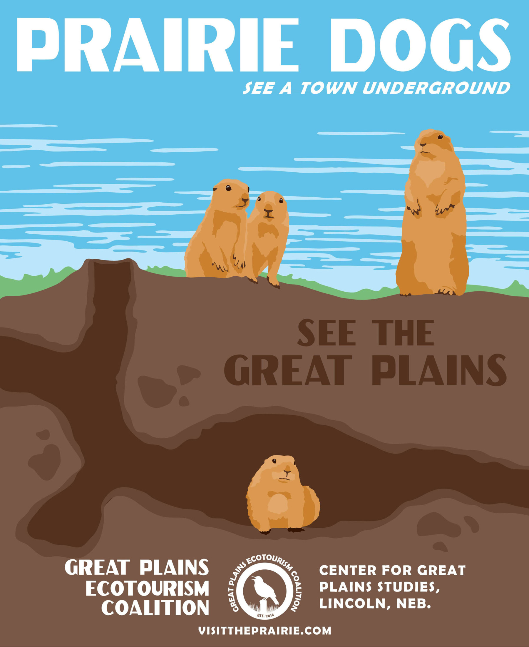 Prairie Dogs Poster