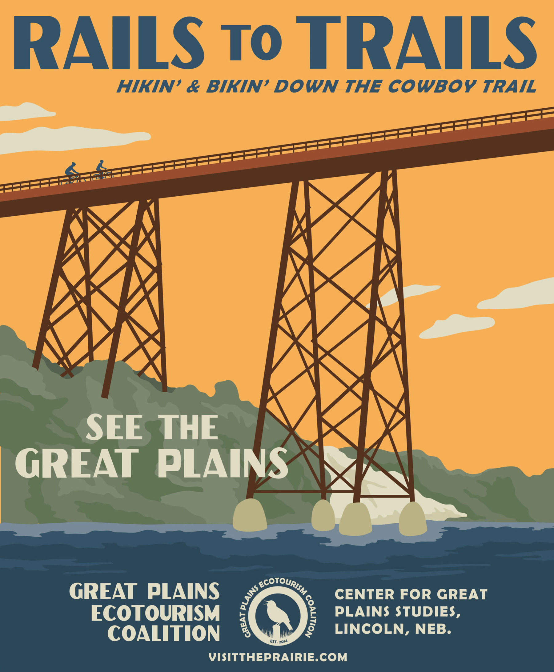 Rails to Trails Poster