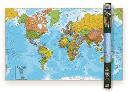 World Interactive Wall Chart with Free App (WC05)