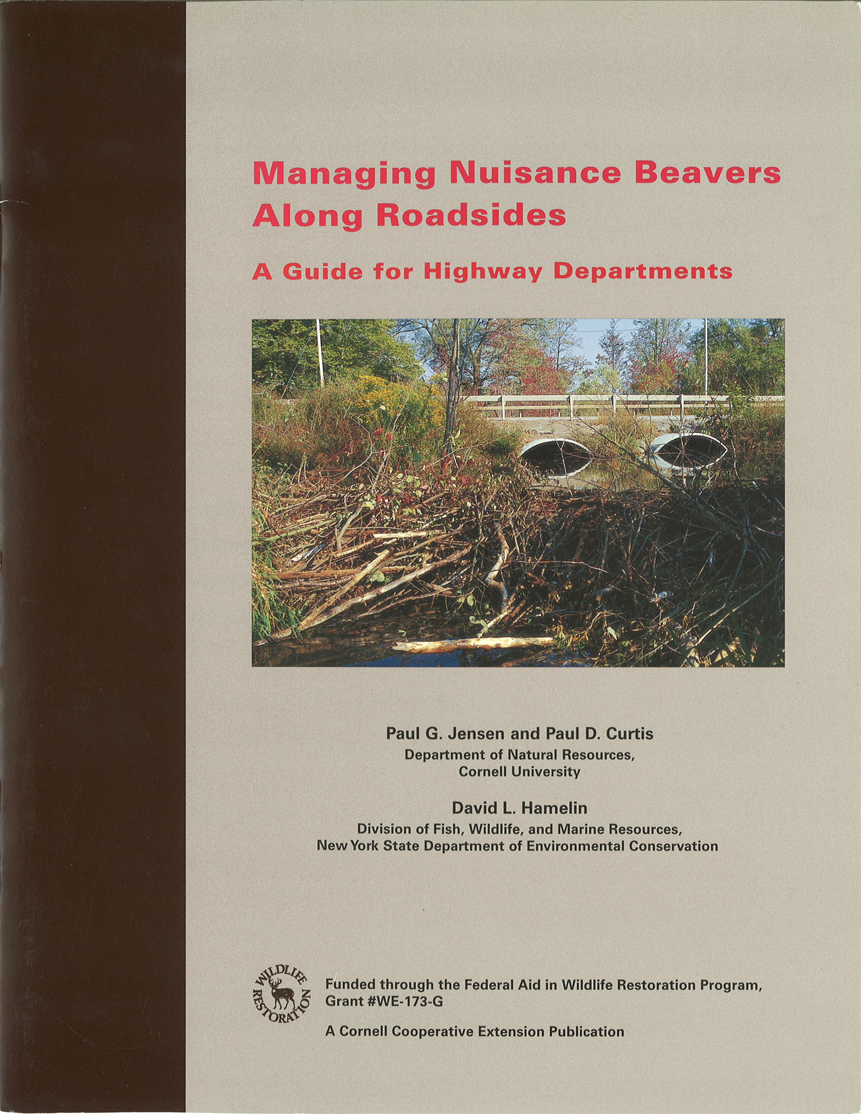 Managing Nuisance Beavers Along Roadsides (WD-9)