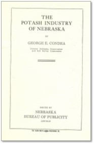 The Potash Industry of Nebraska (Bull-1A)