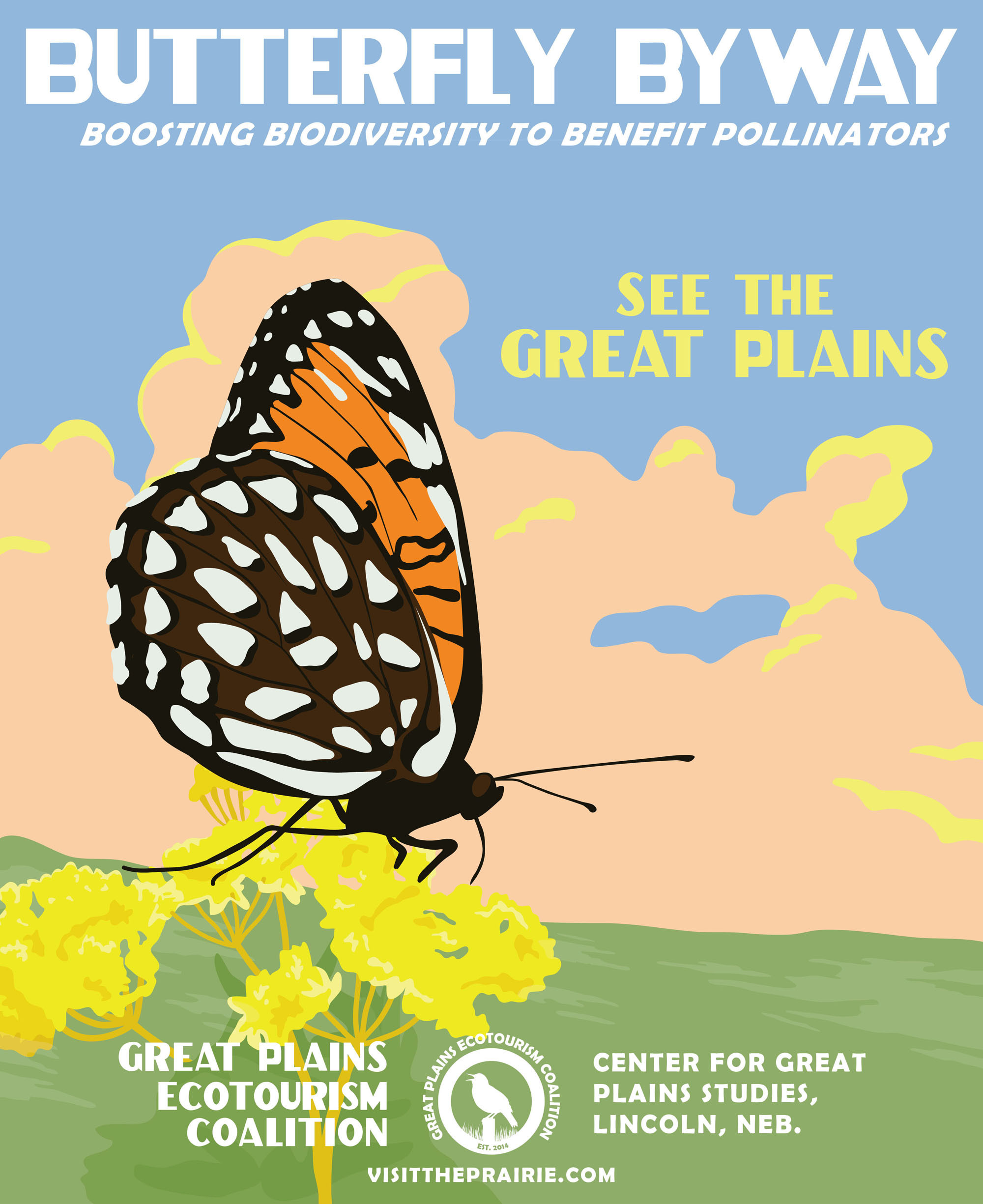 Butterfly Byway Poster