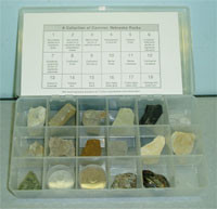 Common Nebraska Rocks, A Collection with Explanatory Notes (GIM-76a)