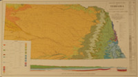 Geologic Bedrock Map of Nebraska (color) (GMC-1)