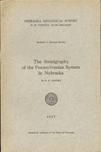 The Stratigraphy of the Pennsylvanian System in Nebraska (GSB-1)