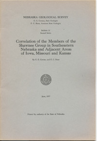 Correlation of the Members of the Shawnee Group in Southeastern Nebraska and Adjacent Areas of Iowa, Missouri and Kansas (GSB-11)