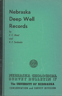Nebraska Deep Well Records (GSB-17) 