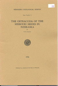 The Ostracoda of the Missouri Series in Nebraska (GSP-11)