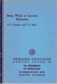 Deep Wells at Lincoln, Nebraska (GSP-15)