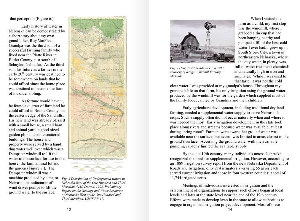 Nebraska The Great American Water Machine Some Reasons Why and Lessons Learned  (MP-215)