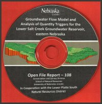 Groundwater Flow Model and Analysis of Quantity Triggers for the Lower Salt Creek Groundwater Reservoir, eastern Nebraska (OFR-108) 