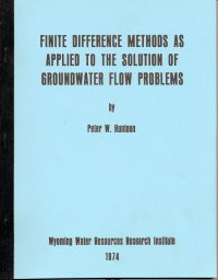 Finite Difference Methods as Applied to the Solution of Groundwater Flow Problems (OFR-11)