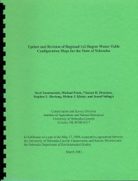 Update and Revision of Regional 1x2 Degree Water-Table Configuration Maps for the State of Nebraska (OFR-73)