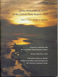 Groundwater Quality of the Central Platte Region, 1974 (RA-2)