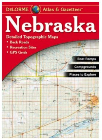 DeLorme Atlas & Gazateer Nebraska (RMc-3)