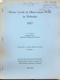 Water Levels and Artesian Pressure in Wells in North-Central States, 1945