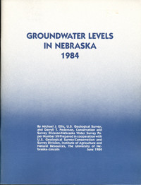Groundwater Levels in Nebraska, 1984