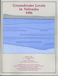 Groundwater Levels in Nebraska, 1986