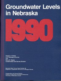 Groundwater Levels in Nebraska, 1990