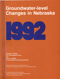 Groundwater Levels in Nebraska, 1992