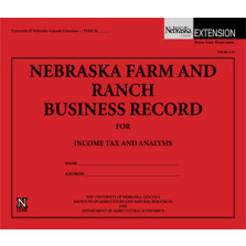Nebraska Farm and Ranch Business Record for Income Tax and Analysis
