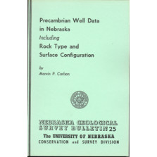 Precambrian Well Data in Nebraska, Including Rock Type and Surface Configuration (GSB-25) 