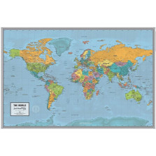 World Voyager Wall Map  (MS-4)