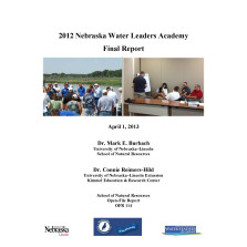 2012 Water Leaders Academy Final Report (OFR-114)