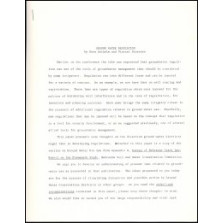 Ground Water Regulations, 1971 (OFR-6) 