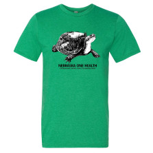 Nebraska One Health Program Green Turtle T-Shirts