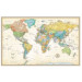 Classic World Wall Map: Laminated (RMc-7)