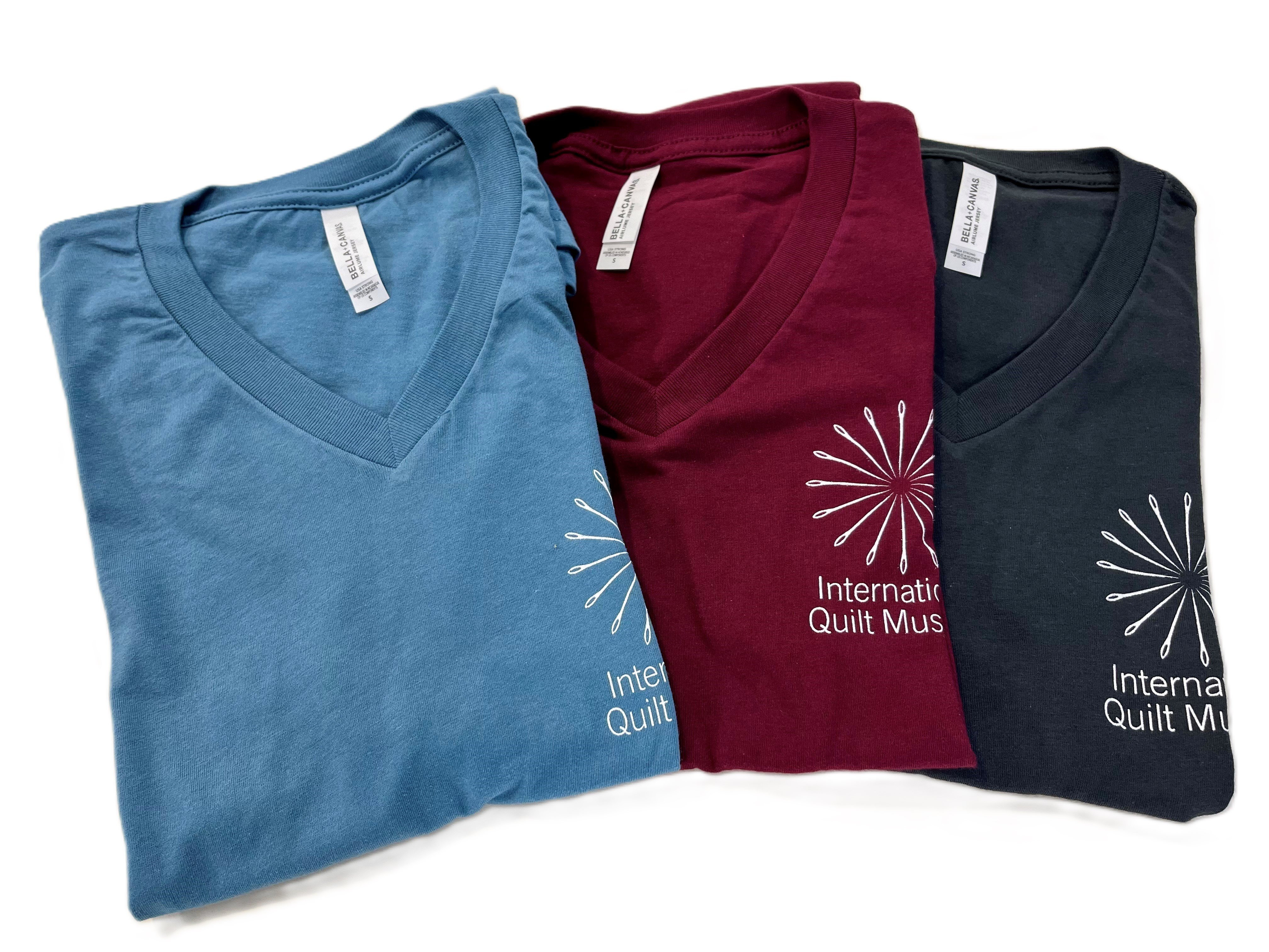 IQM Needleburst Logo V-Neck Tee 
