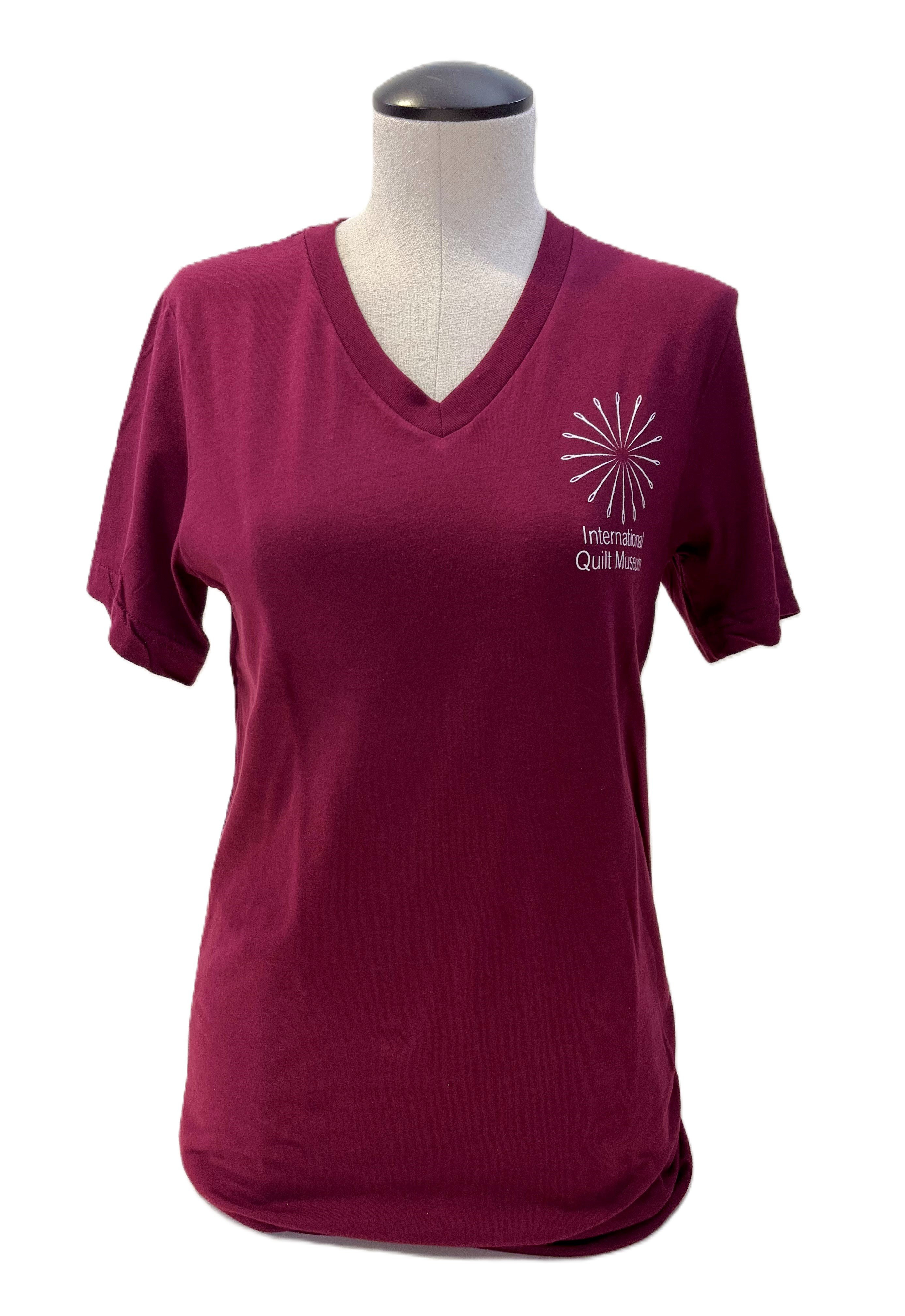 IQM Needleburst Logo V-Neck Tee 