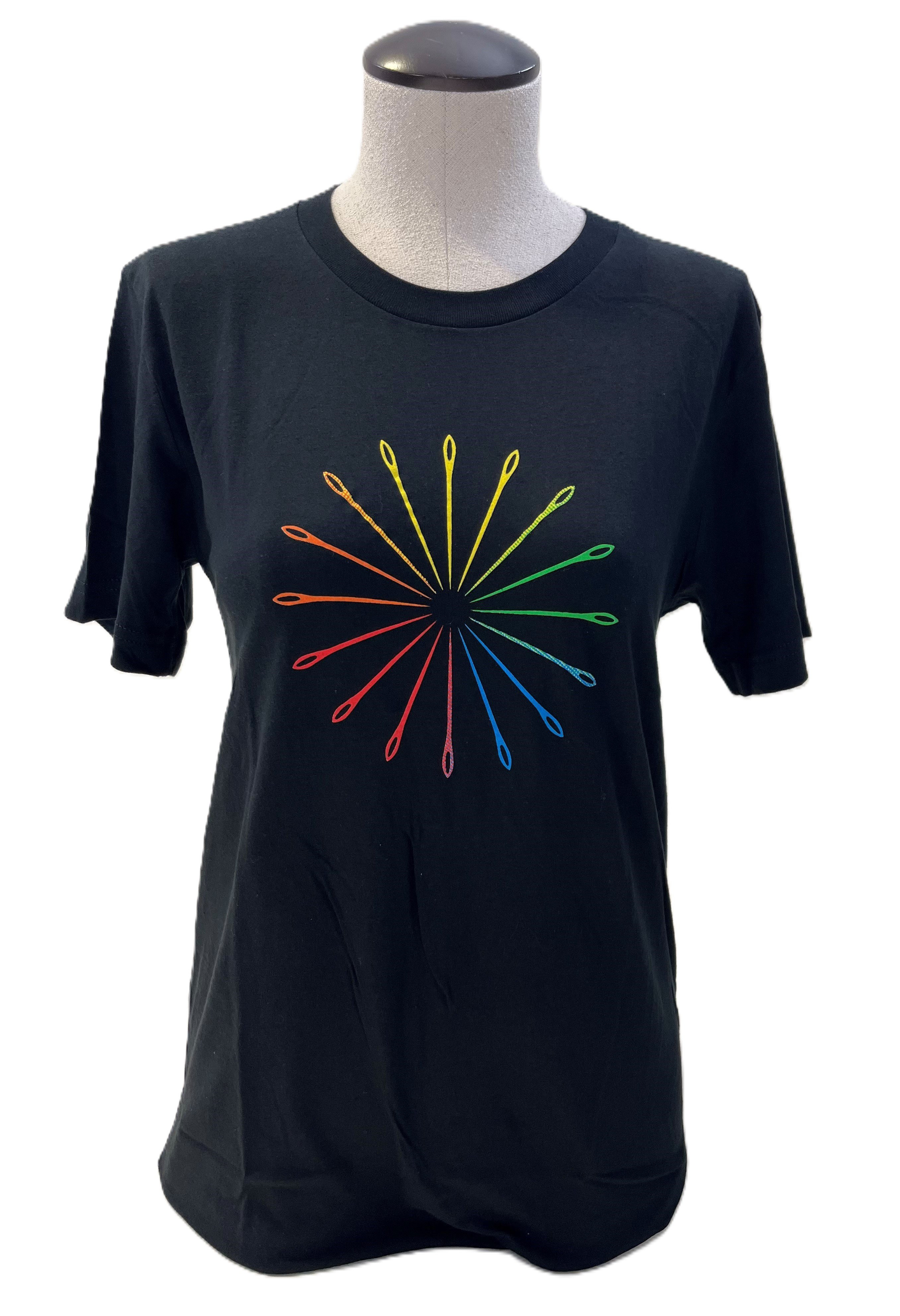 Rainbow Needleburst Logo Tee Youth-Adult Sizes