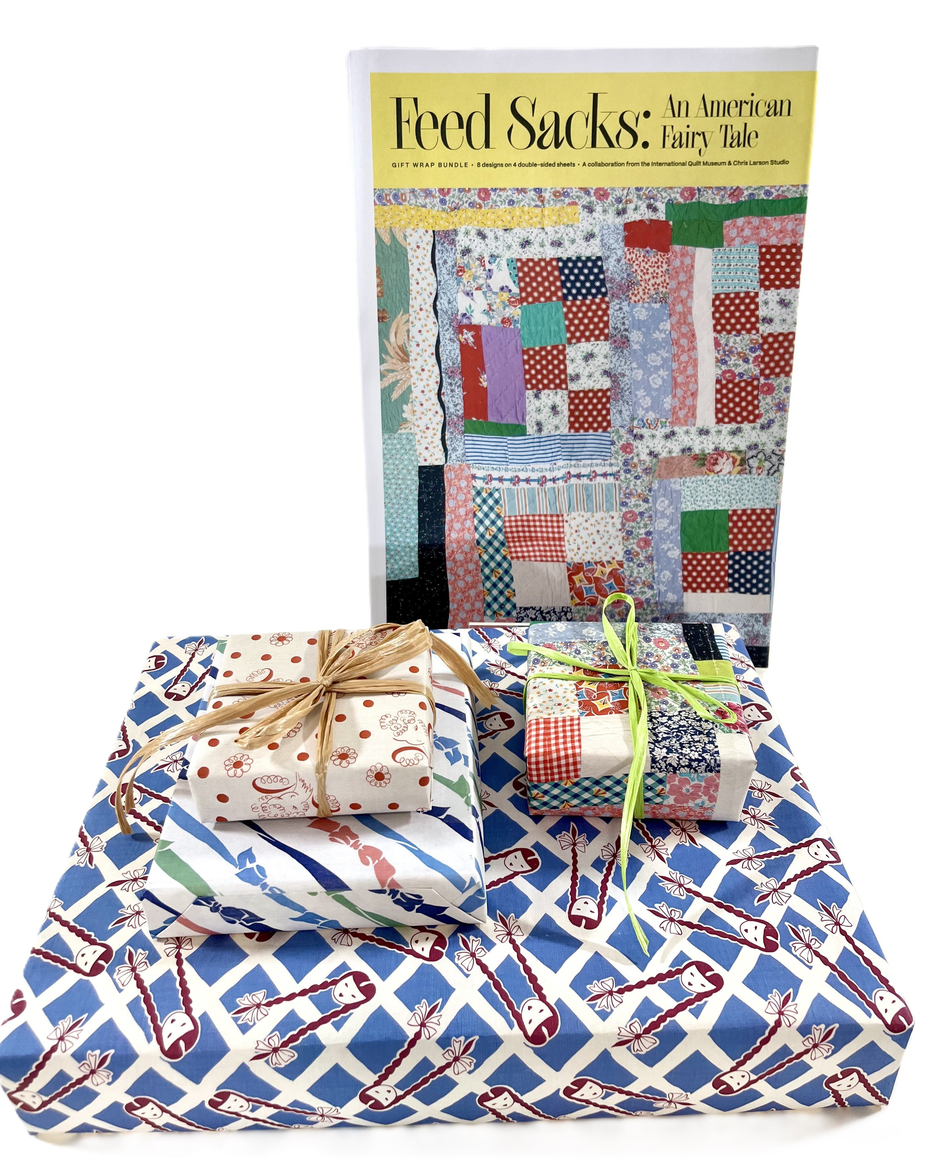 Feed Sacks Wrapping Paper